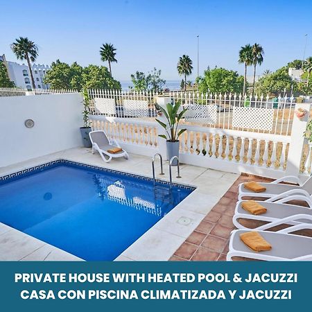Villa Pura - Private Jacuzzi & Heated Pool Nerja Ngoại thất bức ảnh
